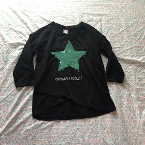Girls Sequins Top